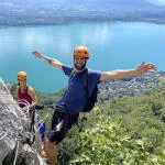 Via ferrata de la dent du Chat proche de Lyon