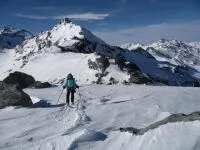 Départ du Col de Val Thorens - 3100m