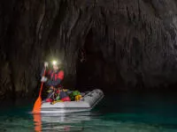 Grotte de Gournier, lac souterrain, massif du Vercors