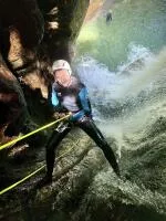 Abseiling, Furon canyon, Sassenage