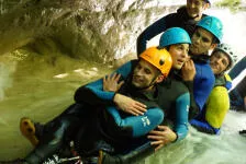 Idée enterrement de vie de Garçon au Canyon du Ternèze