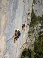 Via ferrata de Jules Carret, Massif des Bauges, Proche de Chambéry