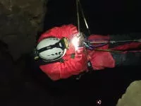 Eymards cave, Vercors mountain, Isère.