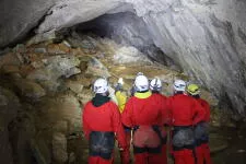 Observation of a room inside Grotte Roche