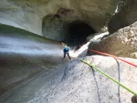 Cascade d'Angon, au dessus du lac d'Annecy