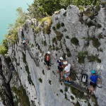 Autour de Grenoble la Via ferrata du Col du Chat