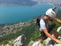 Vue sur le lac d'Annecy.