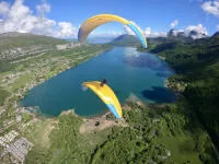 Flight during 45 minutes at Doussard, Haute-Savoie