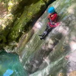 Canyon du Chaley dans le Bugey proche de Lyon