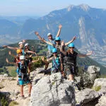 Journée aventure et groupe d'entreprise au rocher des 3 pucelles