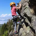 Via ferrata pour débutant à l'Alpe du Grand Serre, située à 1h30 de Lyon